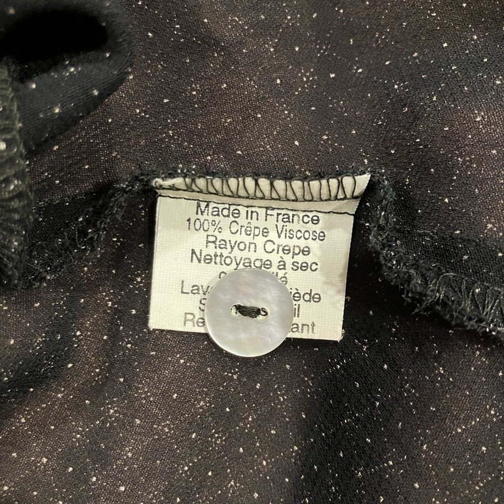 Vintage Holt Renfrew Audis Paris Sleeveless Button-Down Vest Size Medium - Picture 6 of 6